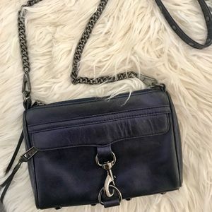Rebecca Minkoff Mini Mac Bag in Metallic Purple